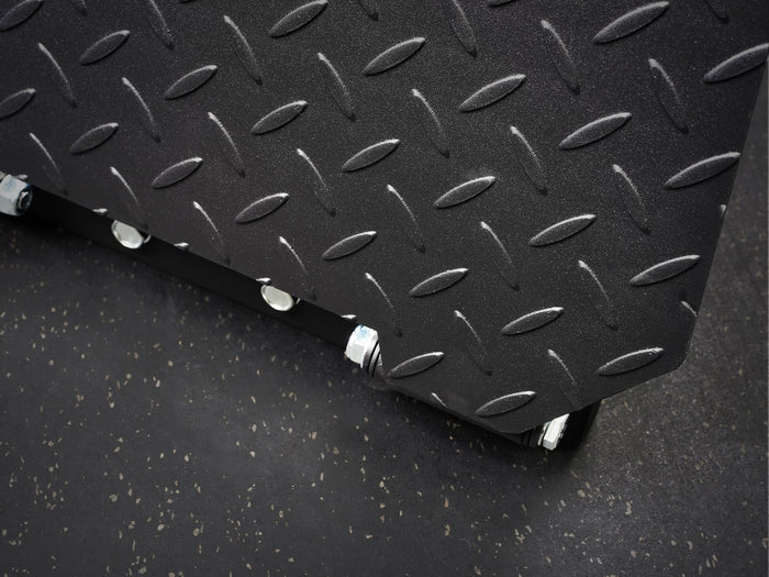 Gym Plus Evolve Footrest Rack Attachment 75-FOOTREST close up