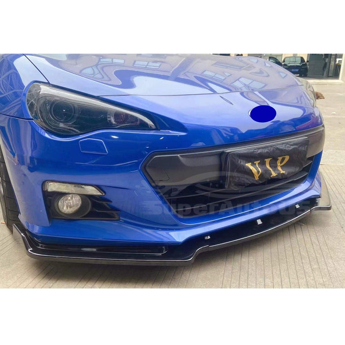 For 2013-2016 BRZ FR-S GT86 CS Sport Style Front Bumper Lip Spoiler (Gloss Black)