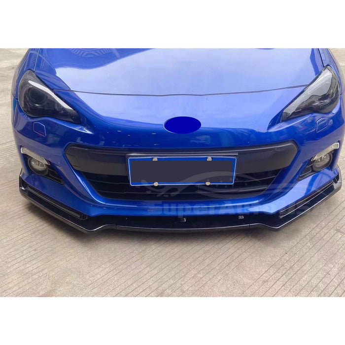 For 2013-2016 BRZ FR-S GT86 CS Sport Style Front Bumper Lip Spoiler (Gloss Black)