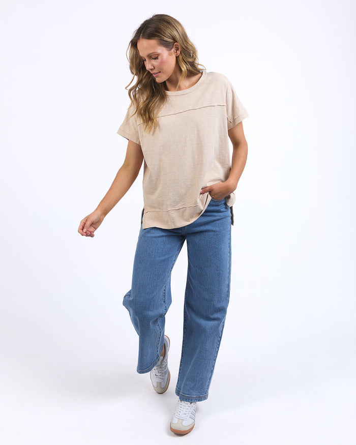 Foxwood - Allison Tee - Oat
