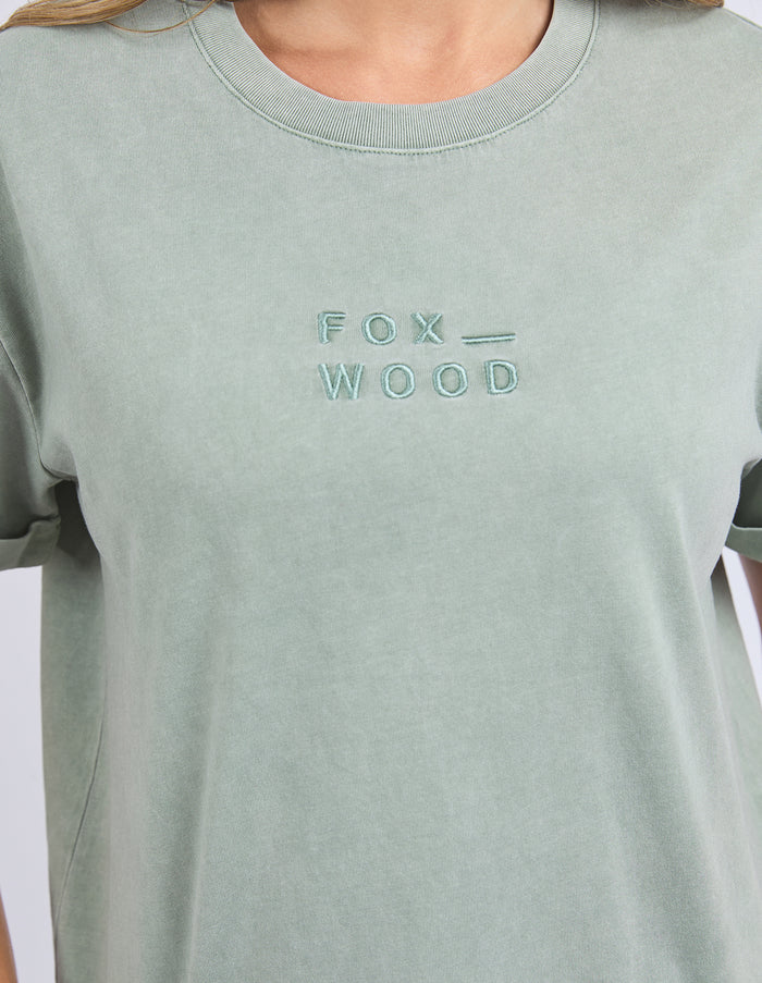 Foxwood - Huntleigh Oversized Tee - Iceberg Green