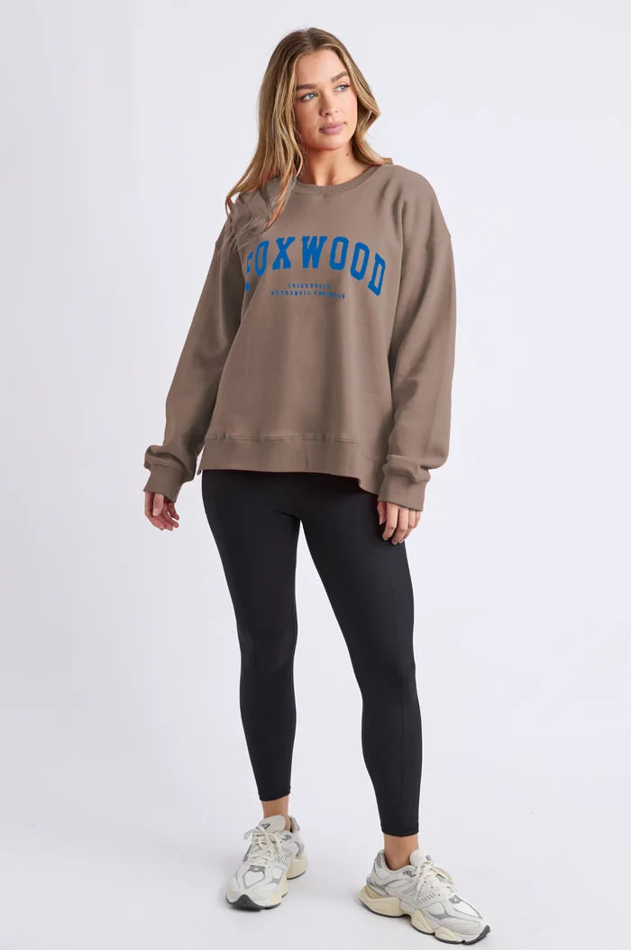Foxwood - Interval Crew - Brown with Blue