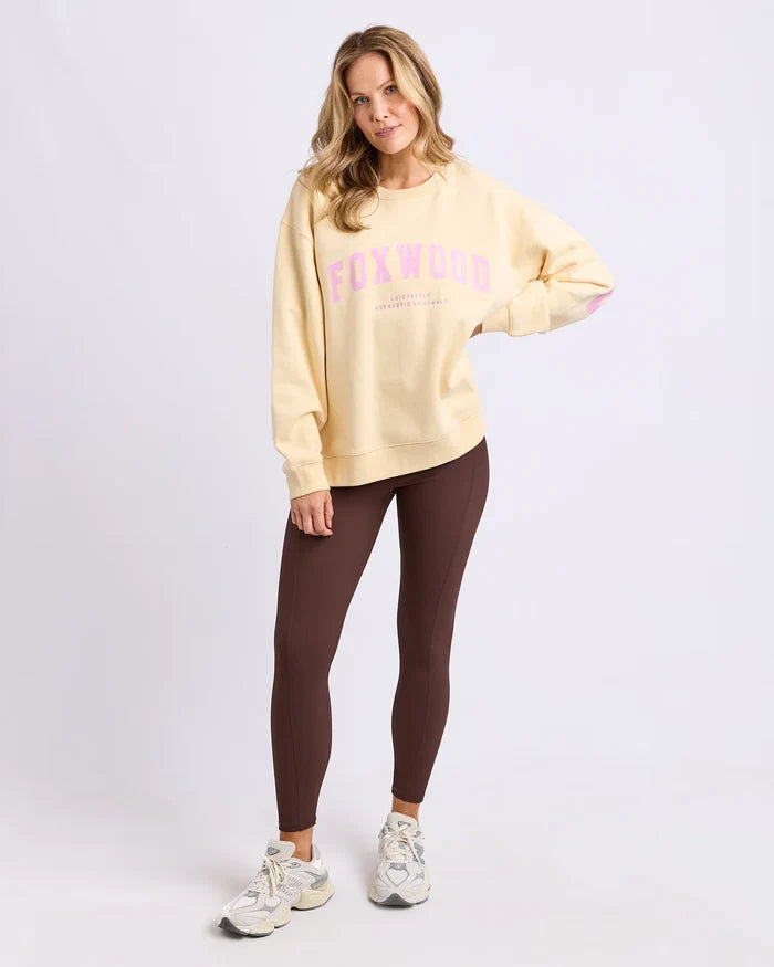 Foxwood - Interval Crew - Lemon / Pink