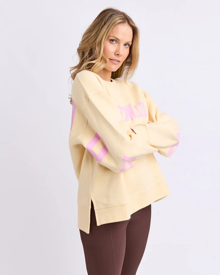 Foxwood - Interval Crew - Lemon / Pink