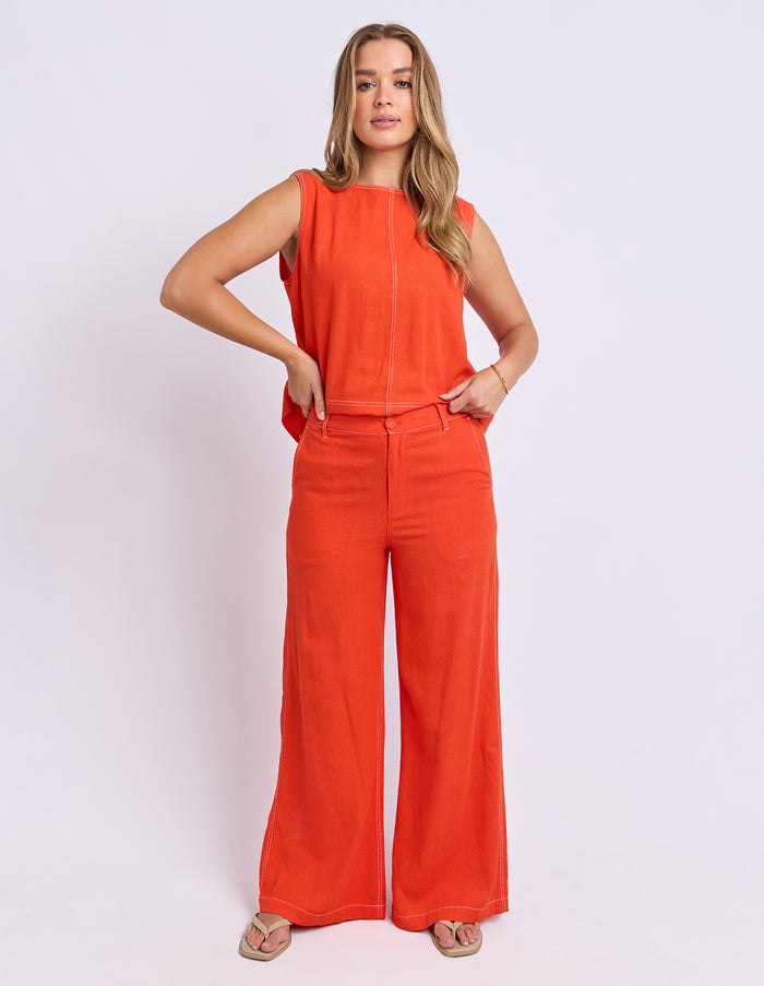 Foxwood - Vento Pant - Grenadine