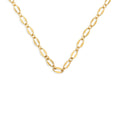 Gold chain necklace