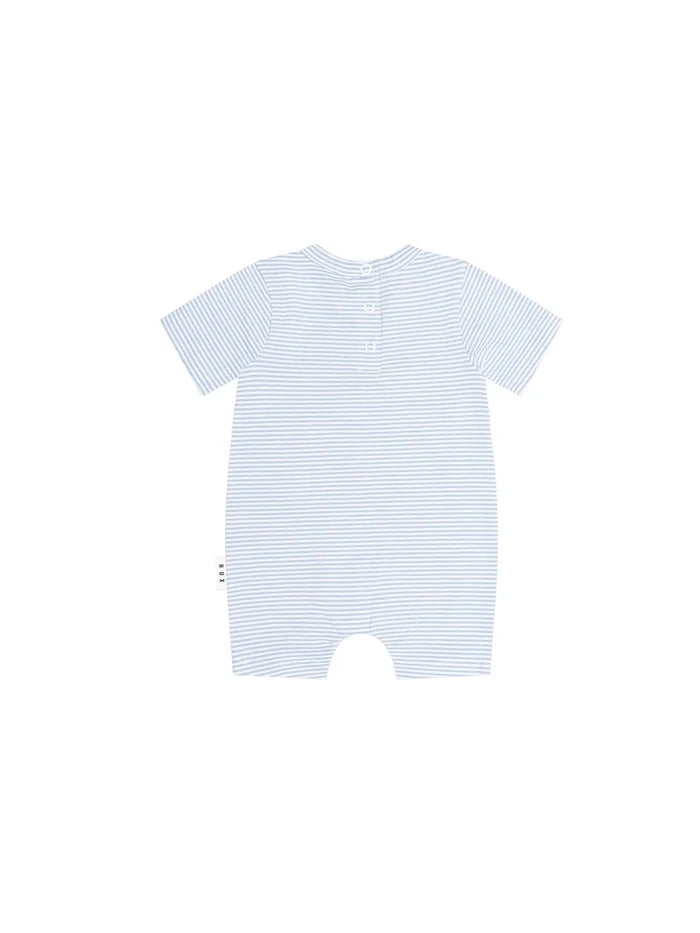 Huxbaby - Peekaboo Hux Stripe Bodysuit