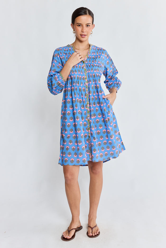 Ibisa - Duke Dress - Sky