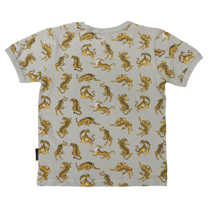 Korango - Cotton PJ’s Tiger Print - Green