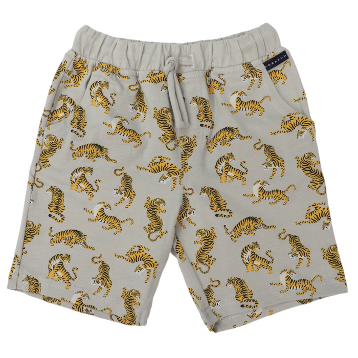 Korango - Cotton PJ’s Tiger Print - Green