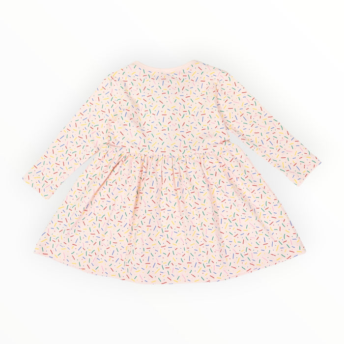 Korango - Sprinkles Cotton Dress Pink