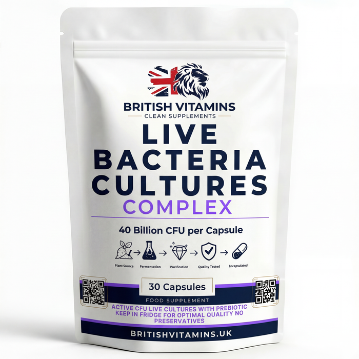 Live Cultures Complex Live Cultures 40 Billion CFU Clean-Label