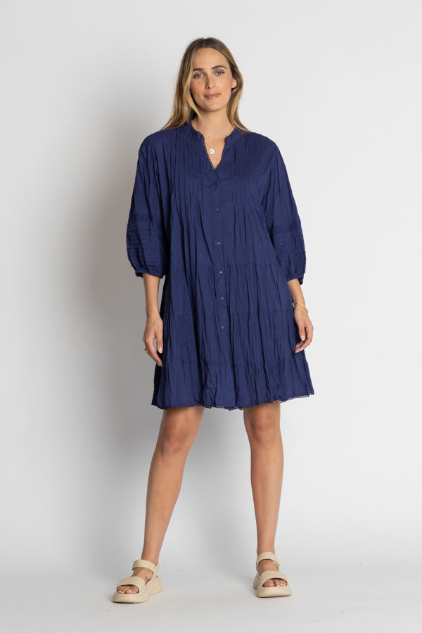 Lulalife - Celeste Dress - Navy