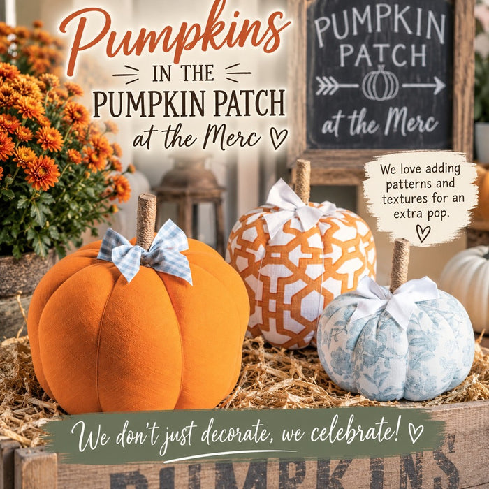 Medium Patterned Pumpkin
