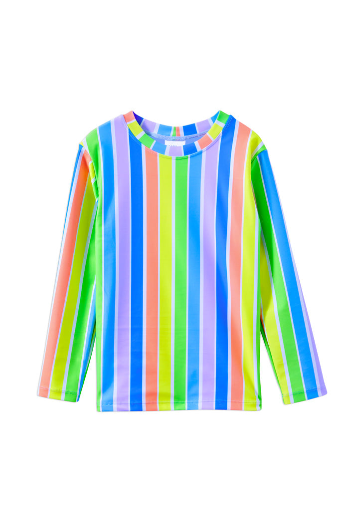 Milky - Fiesta Rash Vest - Multi Stripe