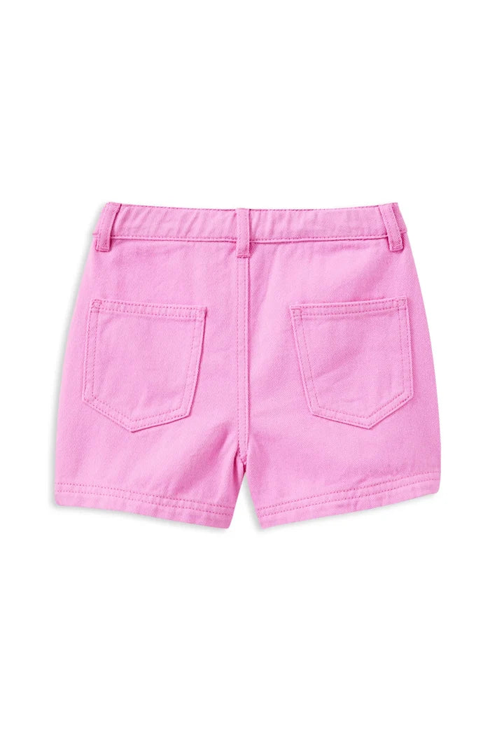 Milky - Pink Twill Short