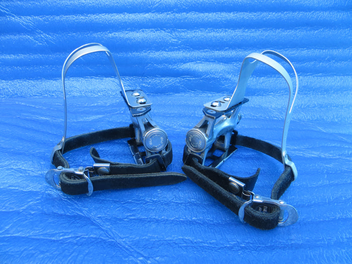MKS Custom Nuevo NJS Pedals , MKS NJS M-size AA Clips and MKS Fit-alfa NJS Toe Straps (26011309)