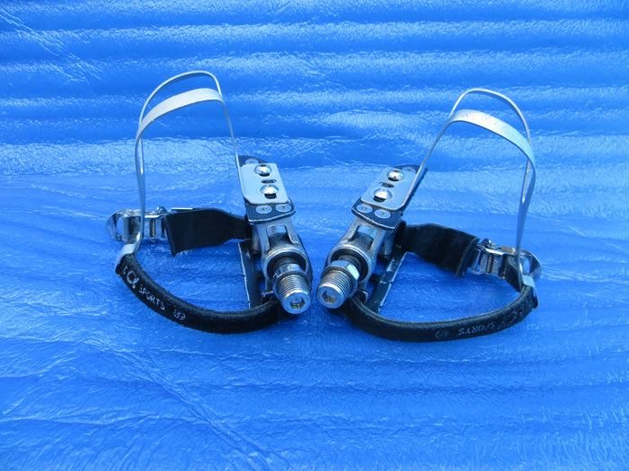 MKS Custom Nuevo NJS Pedals , MKS NJS M-size AA Clips and MKS Fit-alfa NJS Toe Straps (26011309)