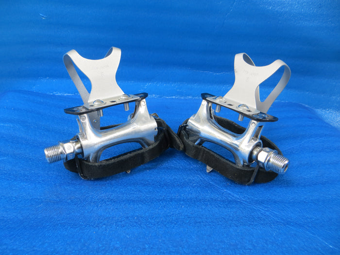 MKS Custom Nuevo WIDE NJS Pedals , MKS NJS S-size AA Clips and MKS Fit-alfa NJS Toe Straps (26060821)