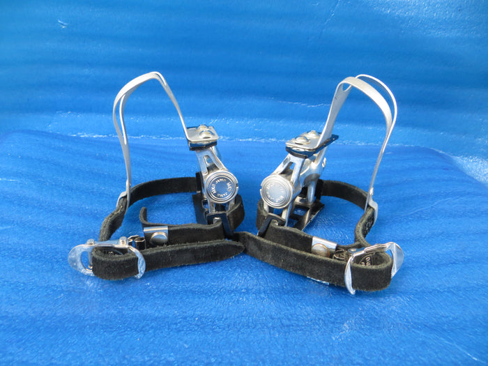 MKS Custom Nuevo WIDE NJS Pedals , MKS NJS S-size AA Clips and MKS Fit-alfa NJS Toe Straps (26060821)