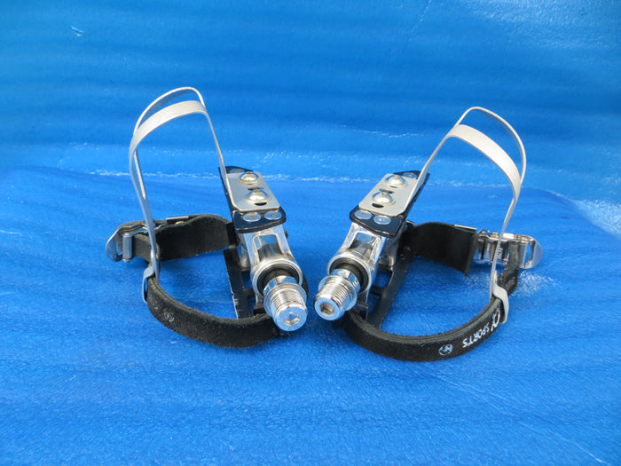 MKS Custom Nuevo WIDE NJS Pedals , MKS NJS S-size AA Clips and MKS Fit-alfa NJS Toe Straps (26060821)