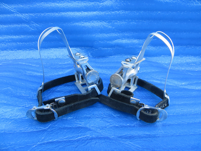 MKS Royal Nuevo NJS Pedals , MKS NJS M-size AA Clips and Toshi NJS Toe Straps (26011307)
