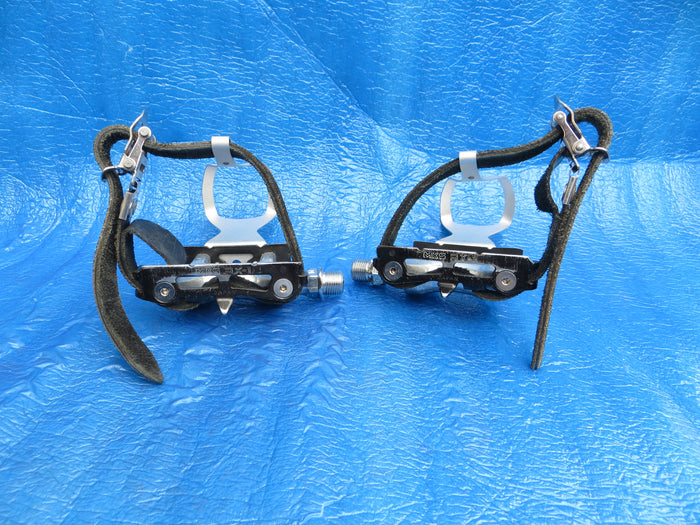 MKS RX-1 NJS Pedals , MKS AA M-size NJS Clips and MKS Fit-α Sports NJS Toe Straps (26052305)