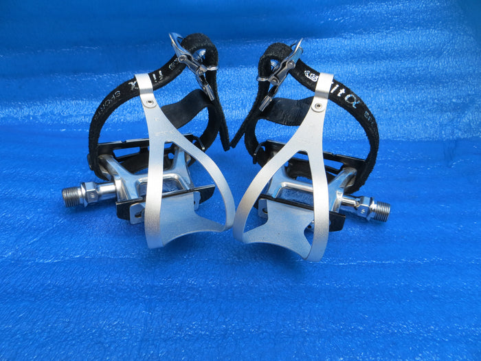 MKS RX-1 NJS Pedals , MKS AA M-size NJS Clips and MKS Fit-α Sports NJS Toe Straps (26062109)