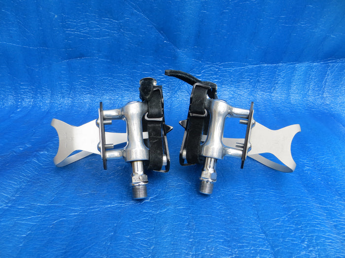 MKS RX-1 NJS Pedals , MKS AA M-size NJS Clips and MKS Fit-α Sports NJS Toe Straps (26052304)