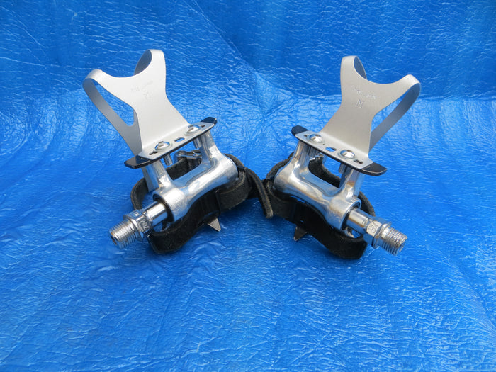 MKS RX-1 NJS Pedals , MKS AA M-size NJS Clips and MKS Fit-α Sports NJS Toe Straps (26052305)