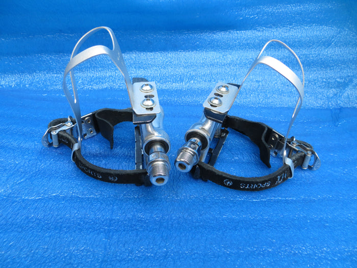 MKS RX-1 NJS Pedals , MKS AA M-size NJS Clips and MKS Fit-α Sports NJS Toe Straps (26062109)