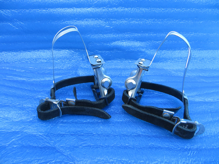 MKS RX-1 NJS Pedals , MKS AA M-size NJS Clips and MKS Fit-α Sports NJS Toe Straps (26011308)