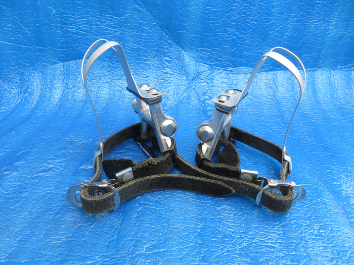 MKS RX-1 NJS Pedals , MKS AA M-size NJS Clips and MKS Fit-α Sports NJS Toe Straps (26052305)