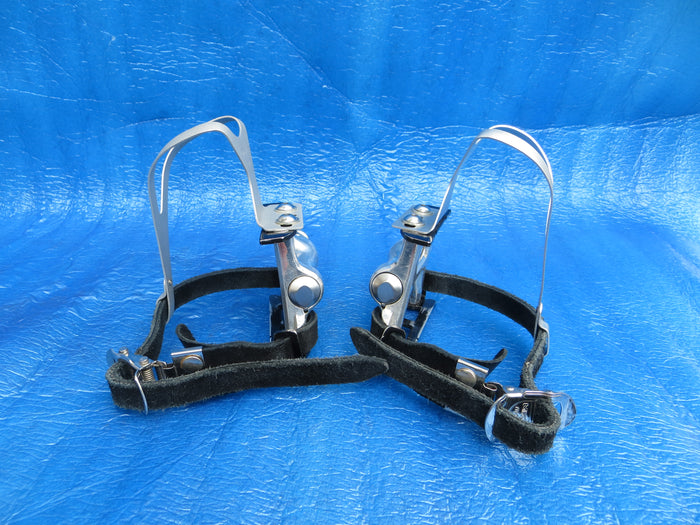 MKS RX-1 NJS Pedals , MKS AA M-size NJS Clips and MKS Fit-α Sports NJS Toe Straps (26052304)