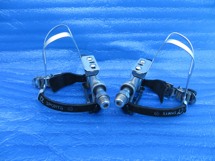 MKS RX-1 NJS Pedals , MKS AA M-size NJS Clips and MKS Fit-α Sports NJS Toe Straps (26011308)