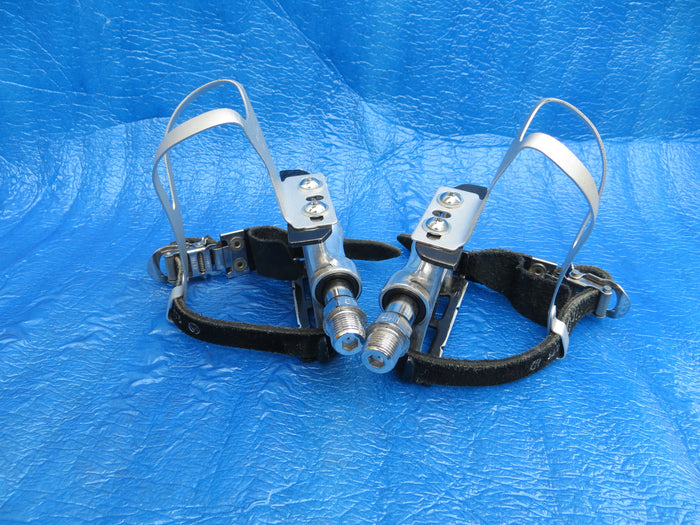 MKS RX-1 NJS Pedals , MKS AA M-size NJS Clips and MKS Fit-α Sports NJS Toe Straps (26052305)