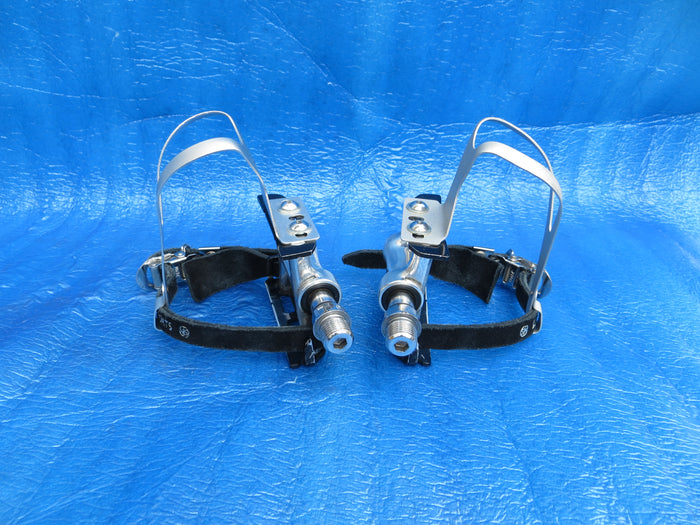 MKS RX-1 NJS Pedals , MKS AA M-size NJS Clips and MKS Fit-α Sports NJS Toe Straps (26052304)