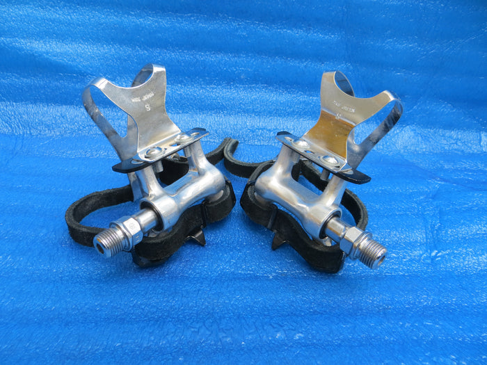 MKS RX-1 NJS Pedals , MKS Steel S-size NJS Clips and MKS Fit-α Sports NJS Toe Straps (26062108)