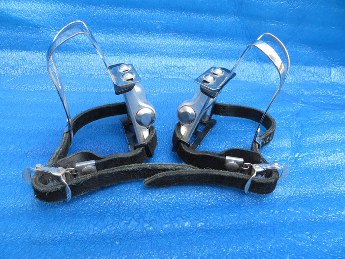 MKS RX-1 NJS Pedals , MKS Steel S-size NJS Clips and MKS Fit-α Sports NJS Toe Straps (26062108)