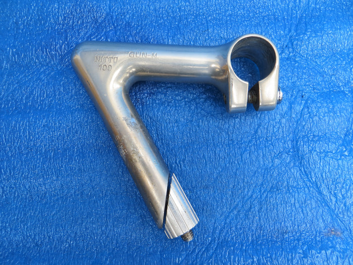 Nitto Jaguar Gun Metal 100mm 58Degree NJS Approved AA Stem (26070307)