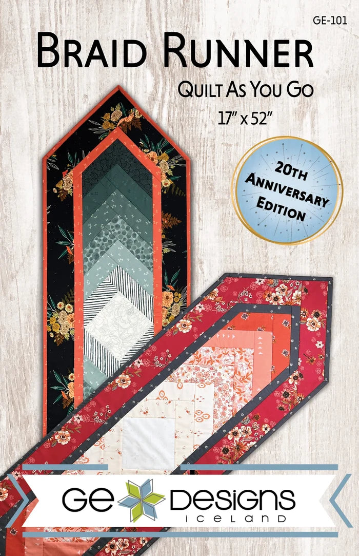 Pattern - Braid Runner Table Runner Pattern 101