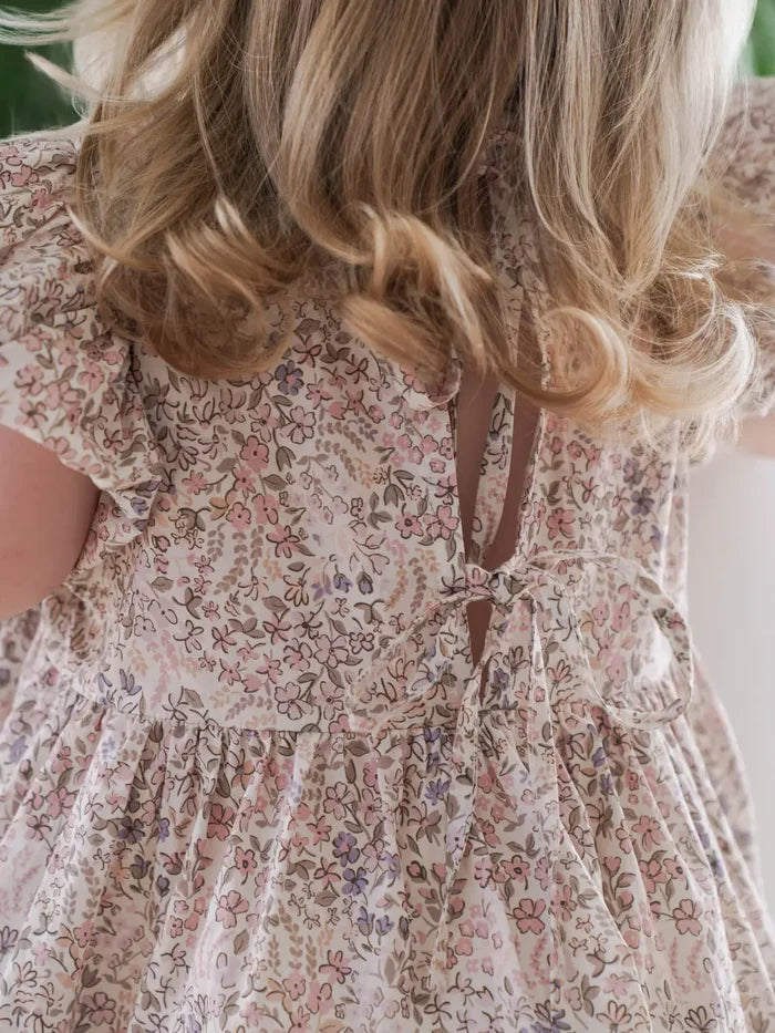Rai & Co - Eliza Floral Dress - Cream