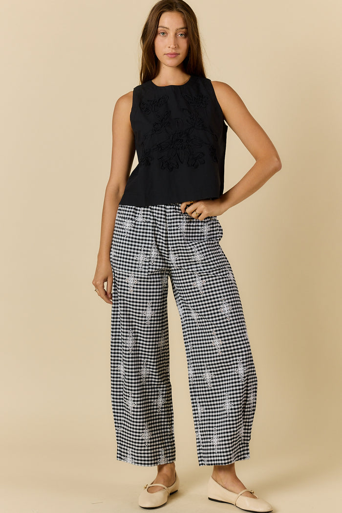 Ruby Yaya - Cornelli Top - Black