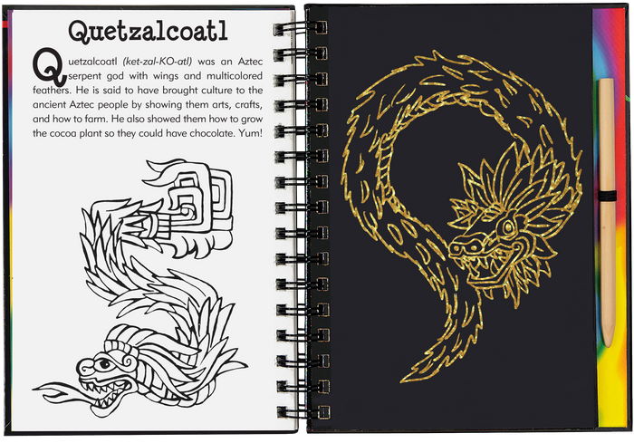 Scratch & Sketch Dragons & Mythical Creatures