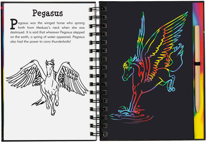 Scratch & Sketch Dragons & Mythical Creatures