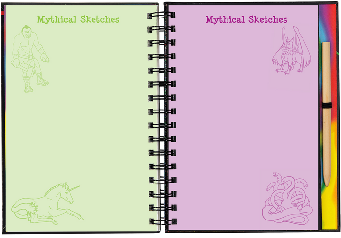 Scratch & Sketch Dragons & Mythical Creatures