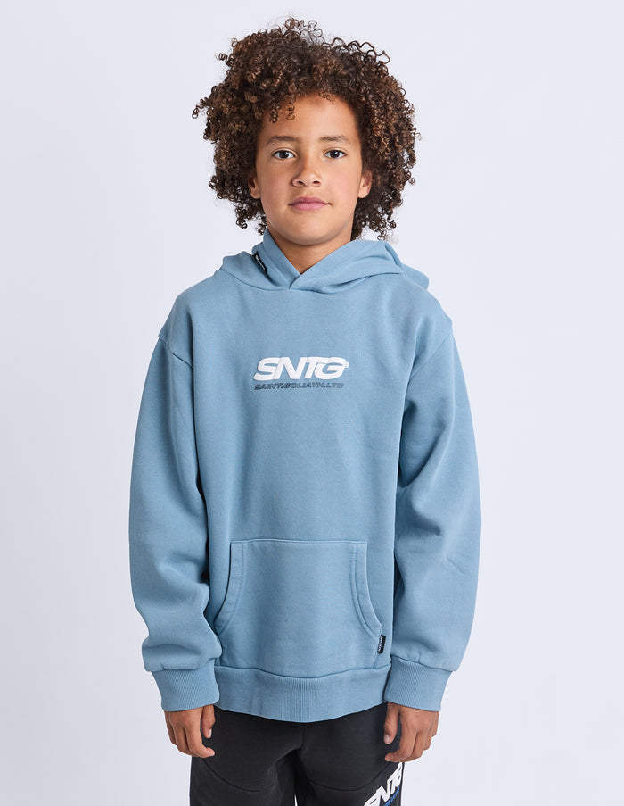 St Goliath - Challenger Hoodie - Mid Blue