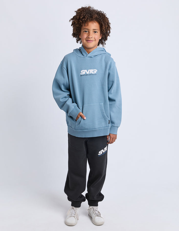 St Goliath - Challenger Hoodie - Mid Blue