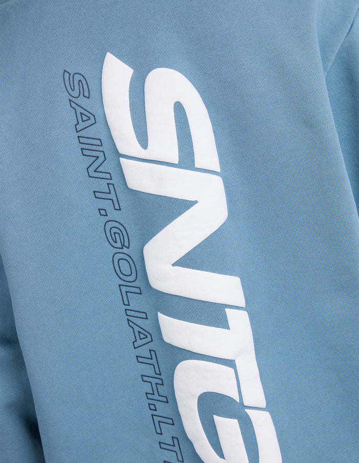 St Goliath - Challenger Hoodie - Mid Blue