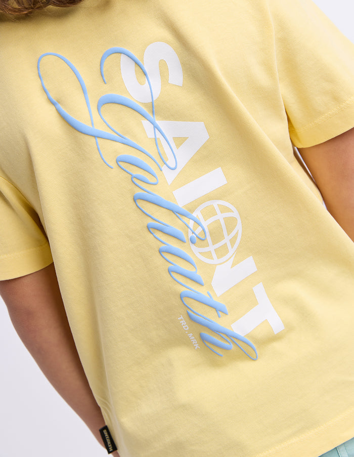 St Goliath - Global Tee - Lemon